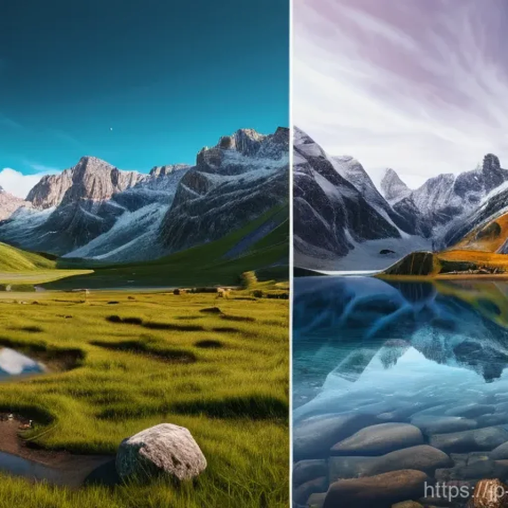 탄소 격리 식재 프로젝트의 디지털 기술 활용 방안 - Here are three detailed image prompts: